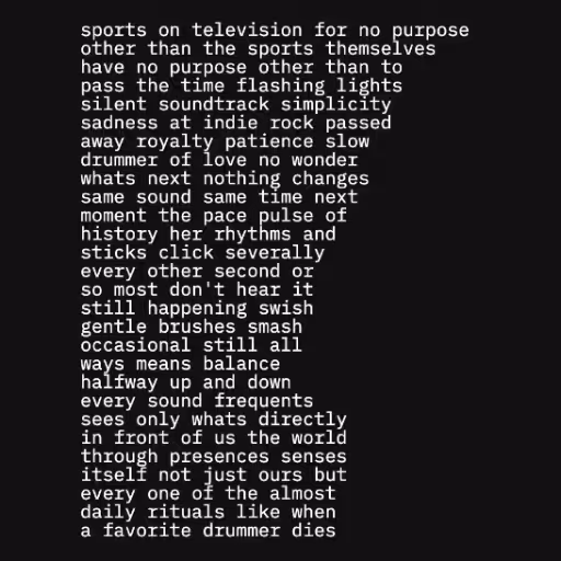 sports on television...