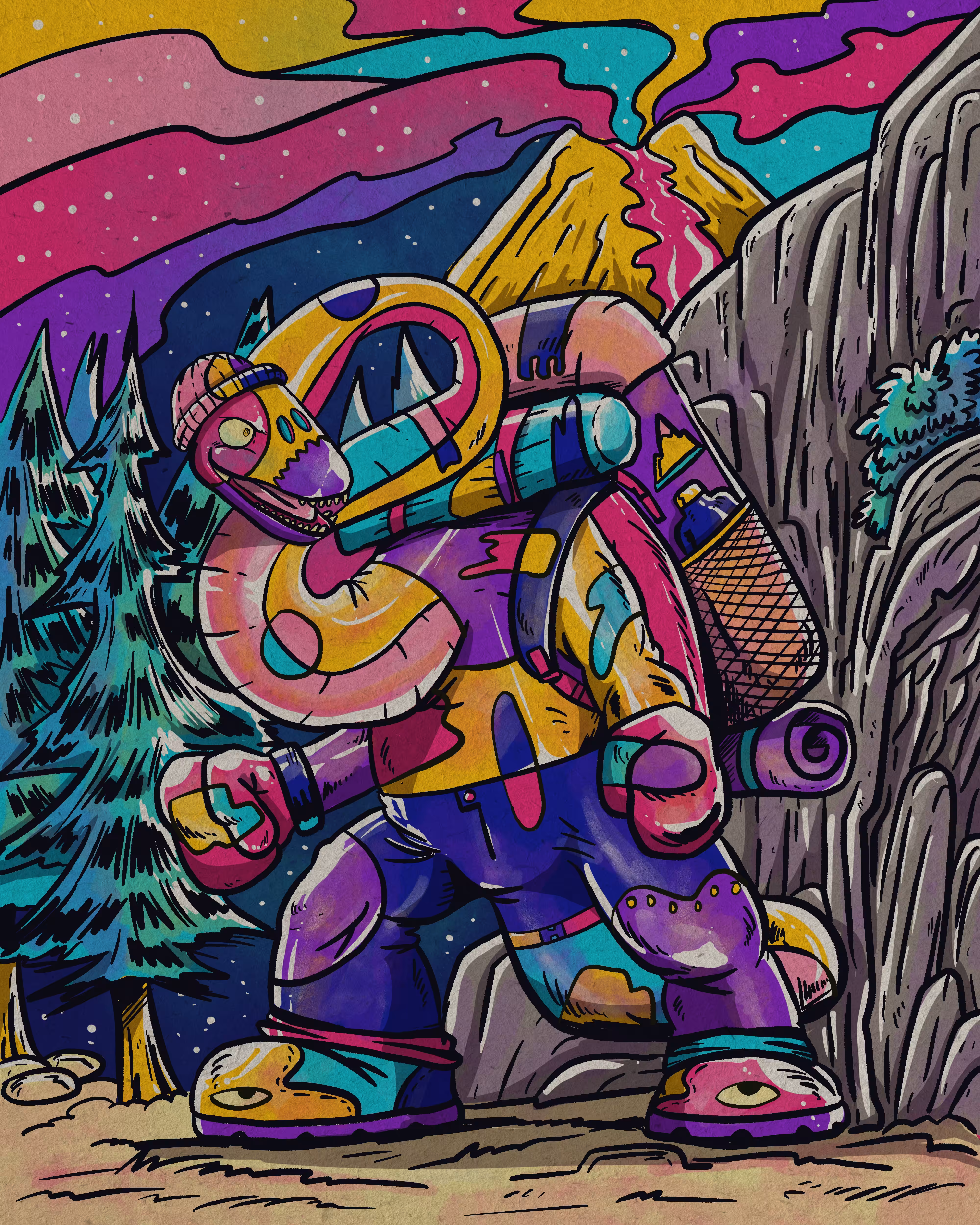 Bro Saurus X SSS Camping Trip
