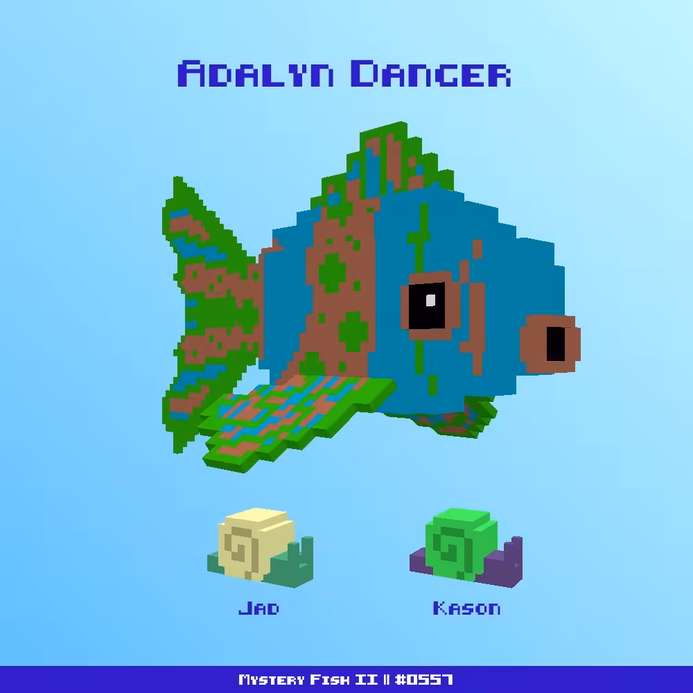 Adalyn Danger :: Mystery Fish 0557/1000