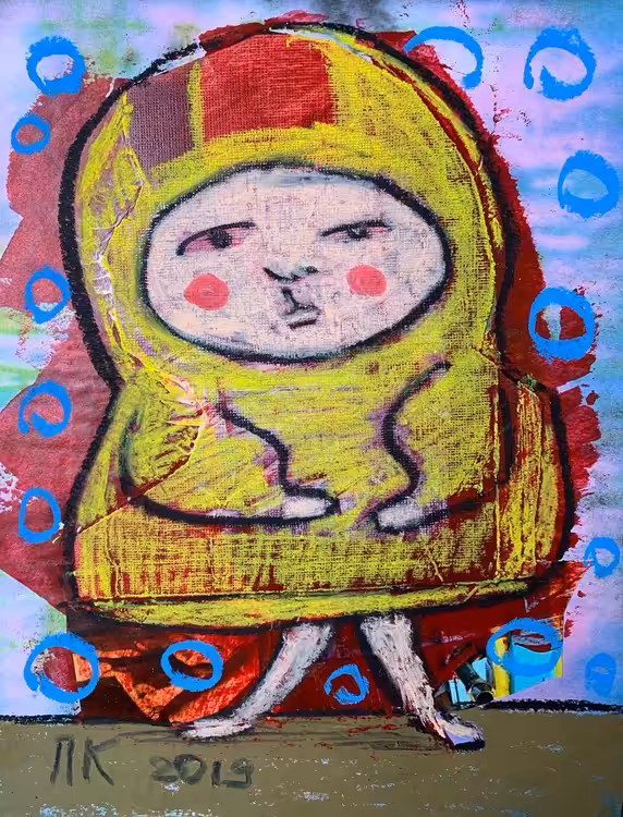 Walking girl