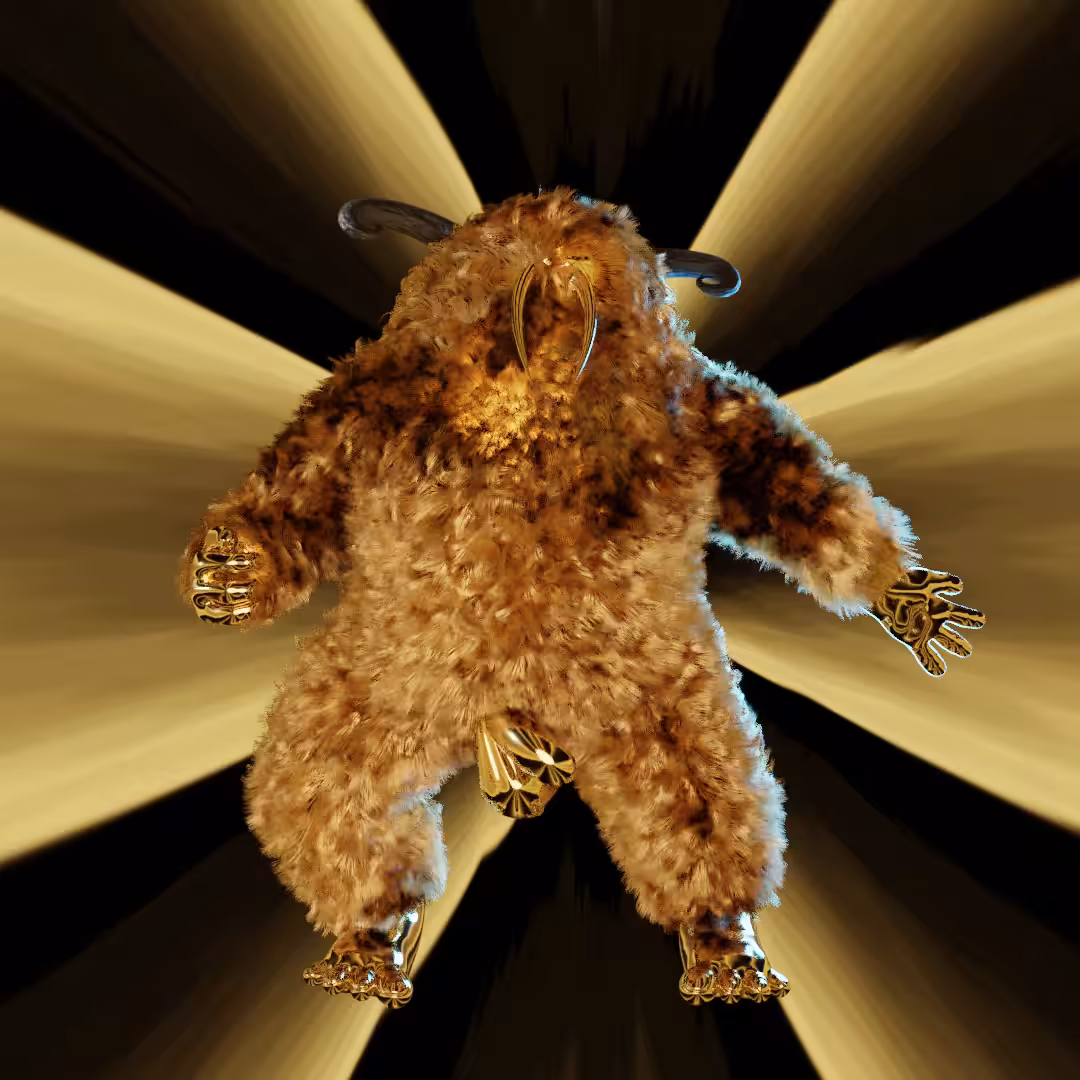 Cryptid 1 - MegaBeast in gold