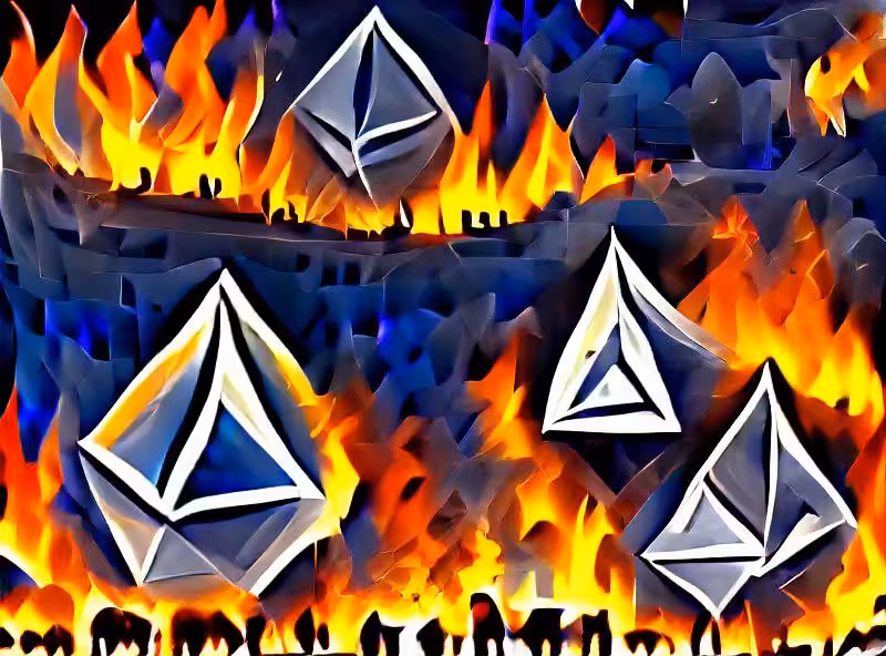 Abraham's First Works: ethereum bulls burning world high