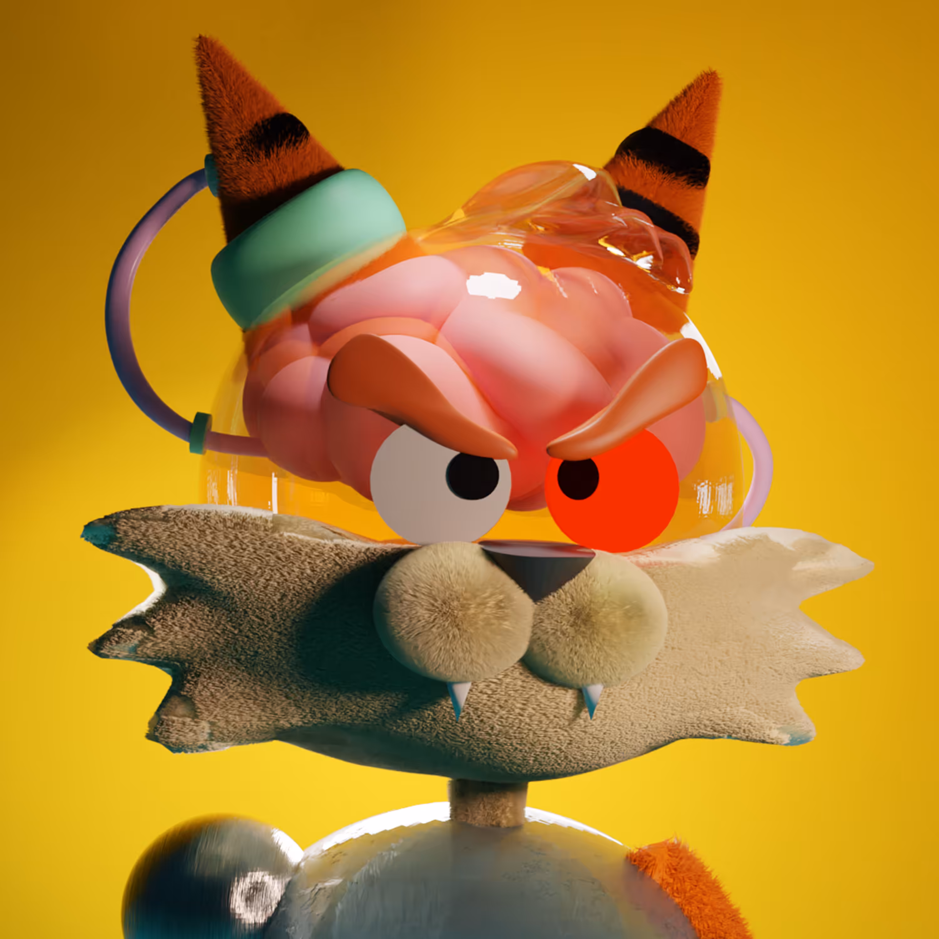 Cloned Cranium Cat Club 3D: NEO