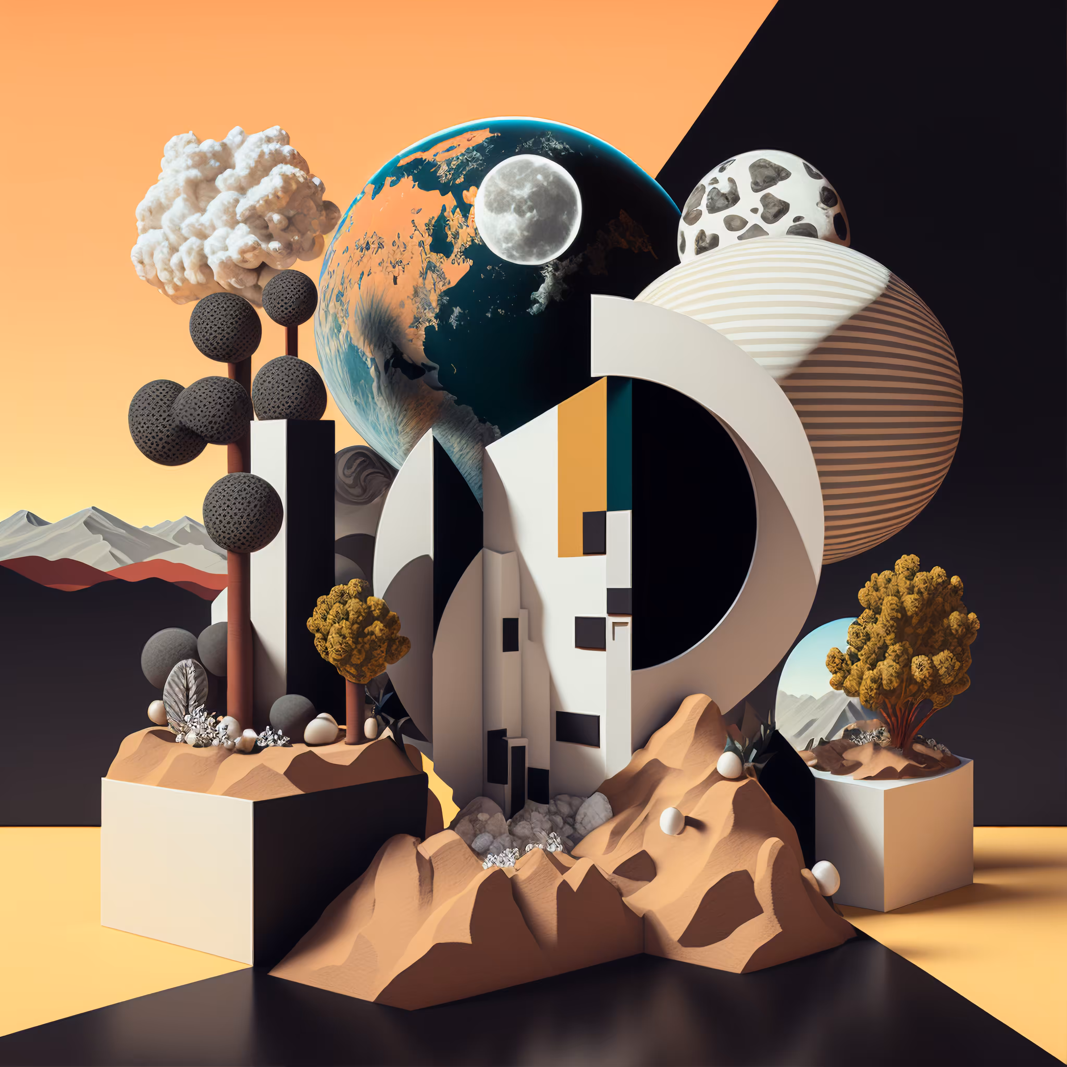 3D Surreal Worlds #03