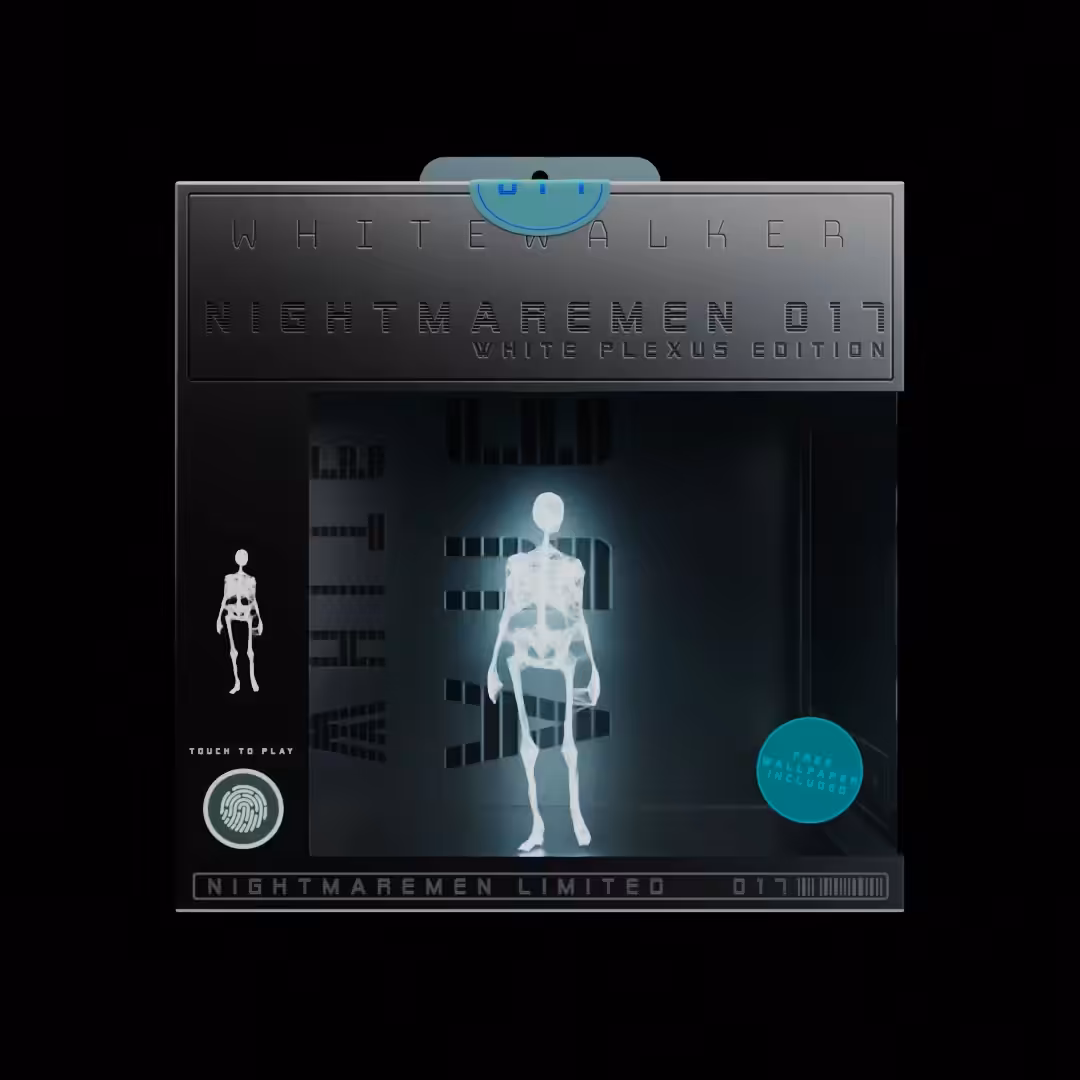 017 White Plexus nightmaremen collectible