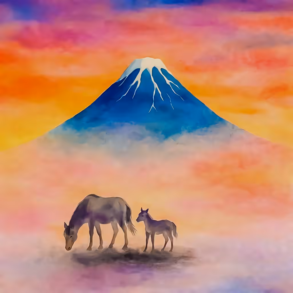 Simple Fuji Art: Quiet Company