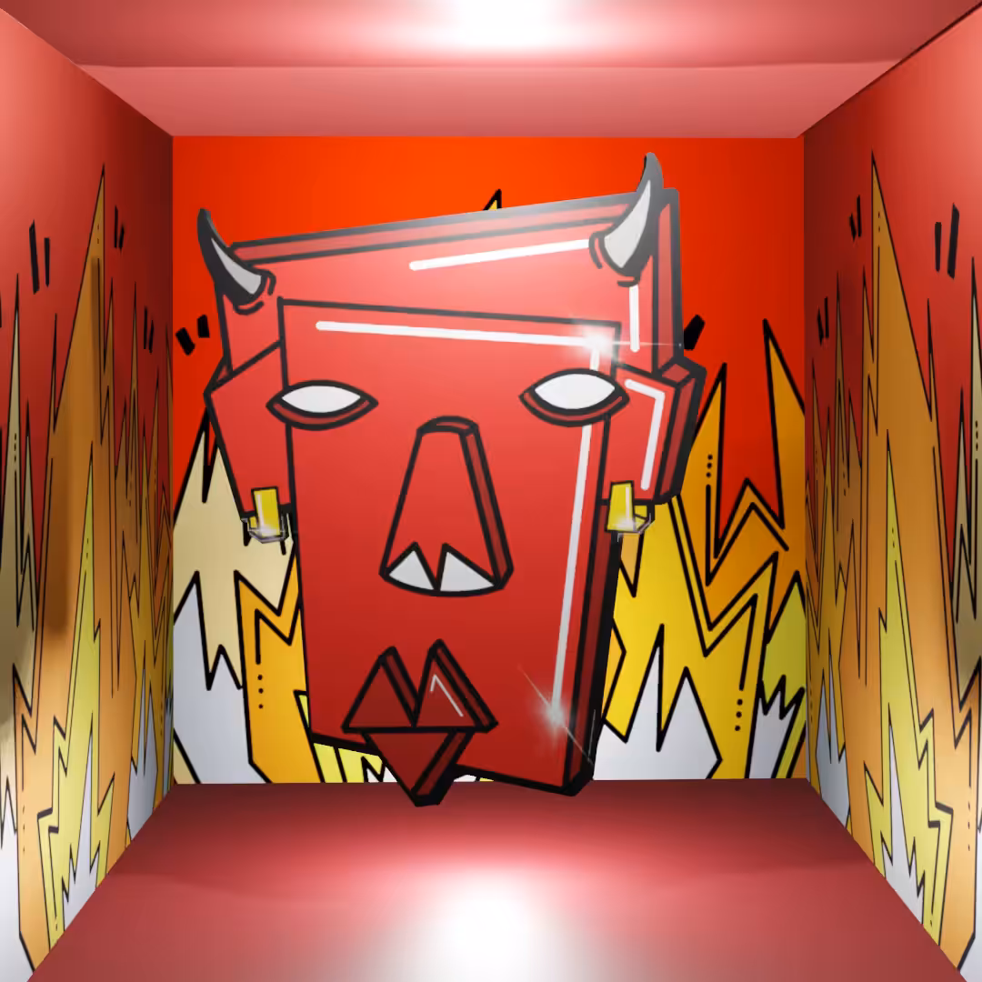 #5 Collectible Kubik : " Devil "
