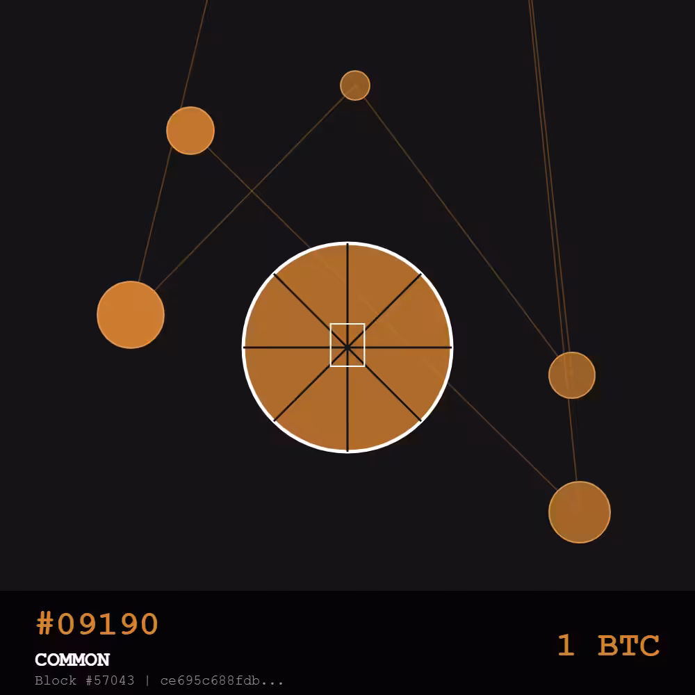 Bitcoin Pizza Genesis: 10K — COMMON Edition | May 22, 2010 - The Day Everything Changed
