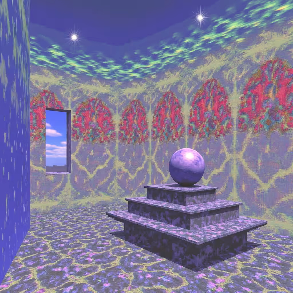 🔵🠈⸎𝄪