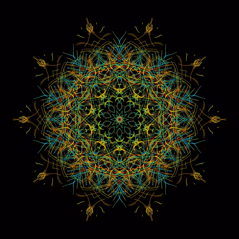 the thread in the pattern #114