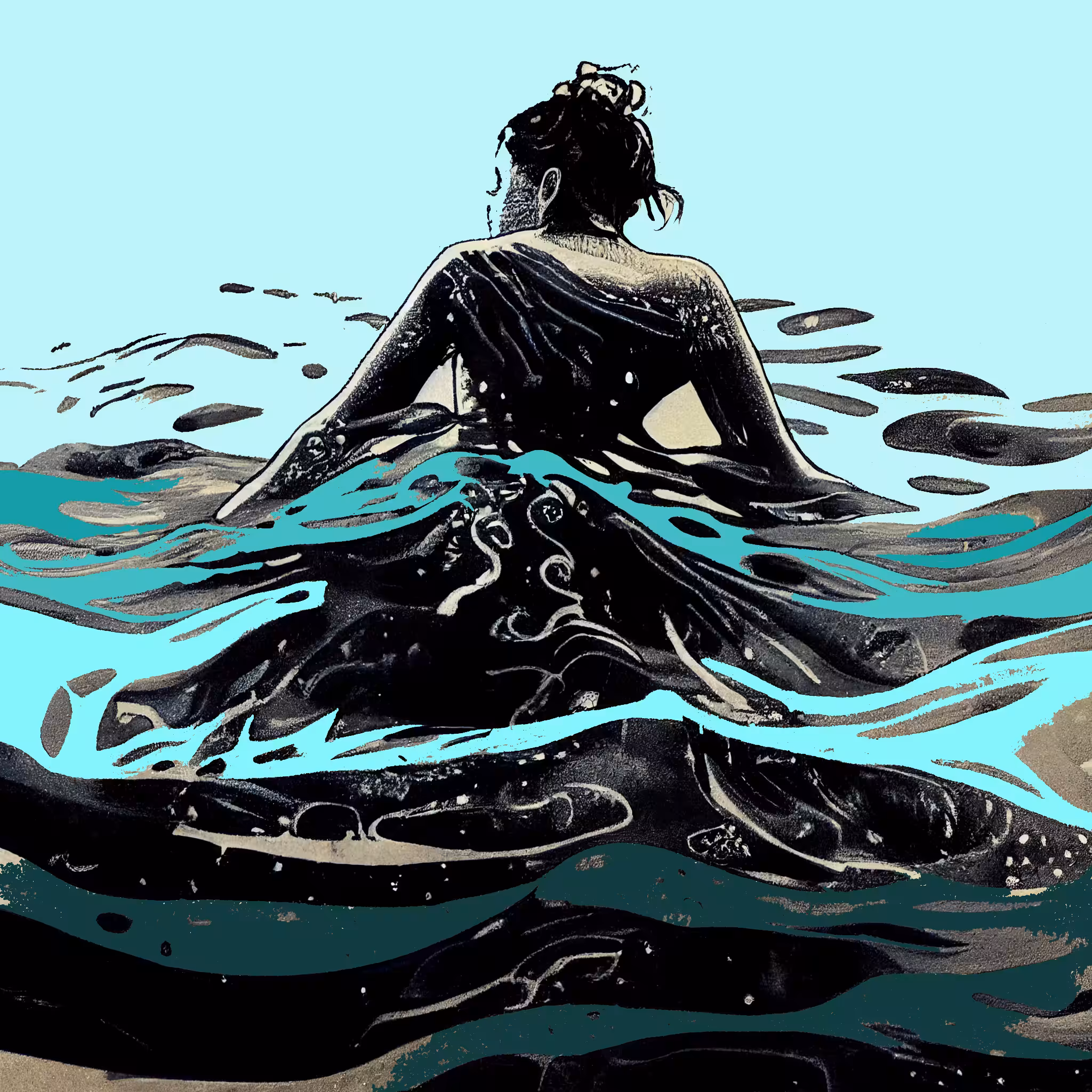 Swimming for love