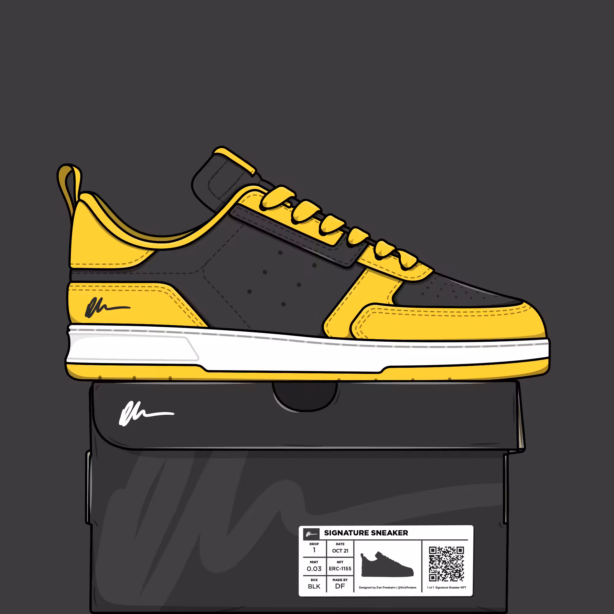 Signature Sneaker 'Clan' - #028