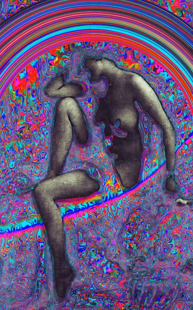 Glitch Art Nouveau I