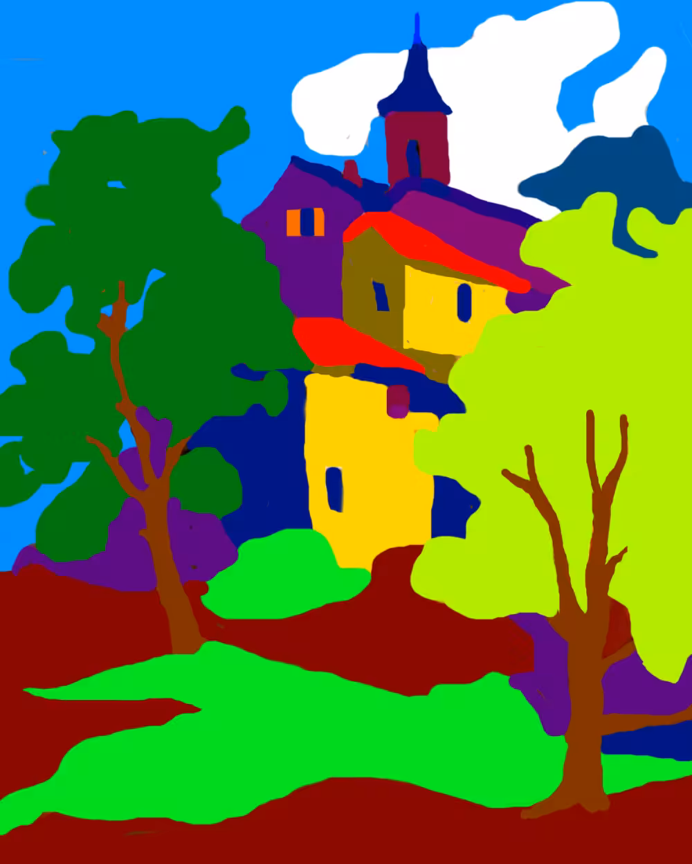 le village d'Albiant