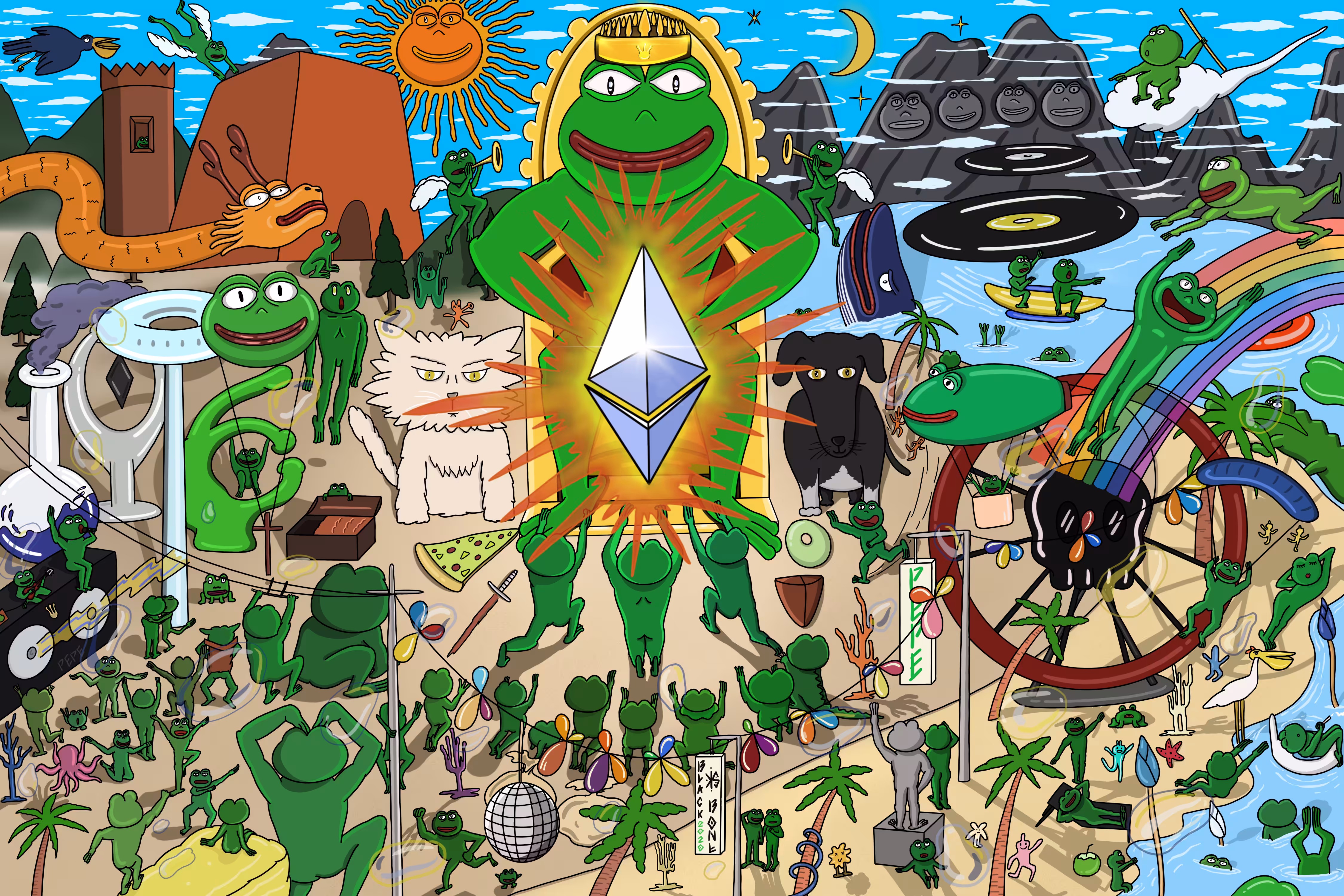 Pepe's War Victory Celebration