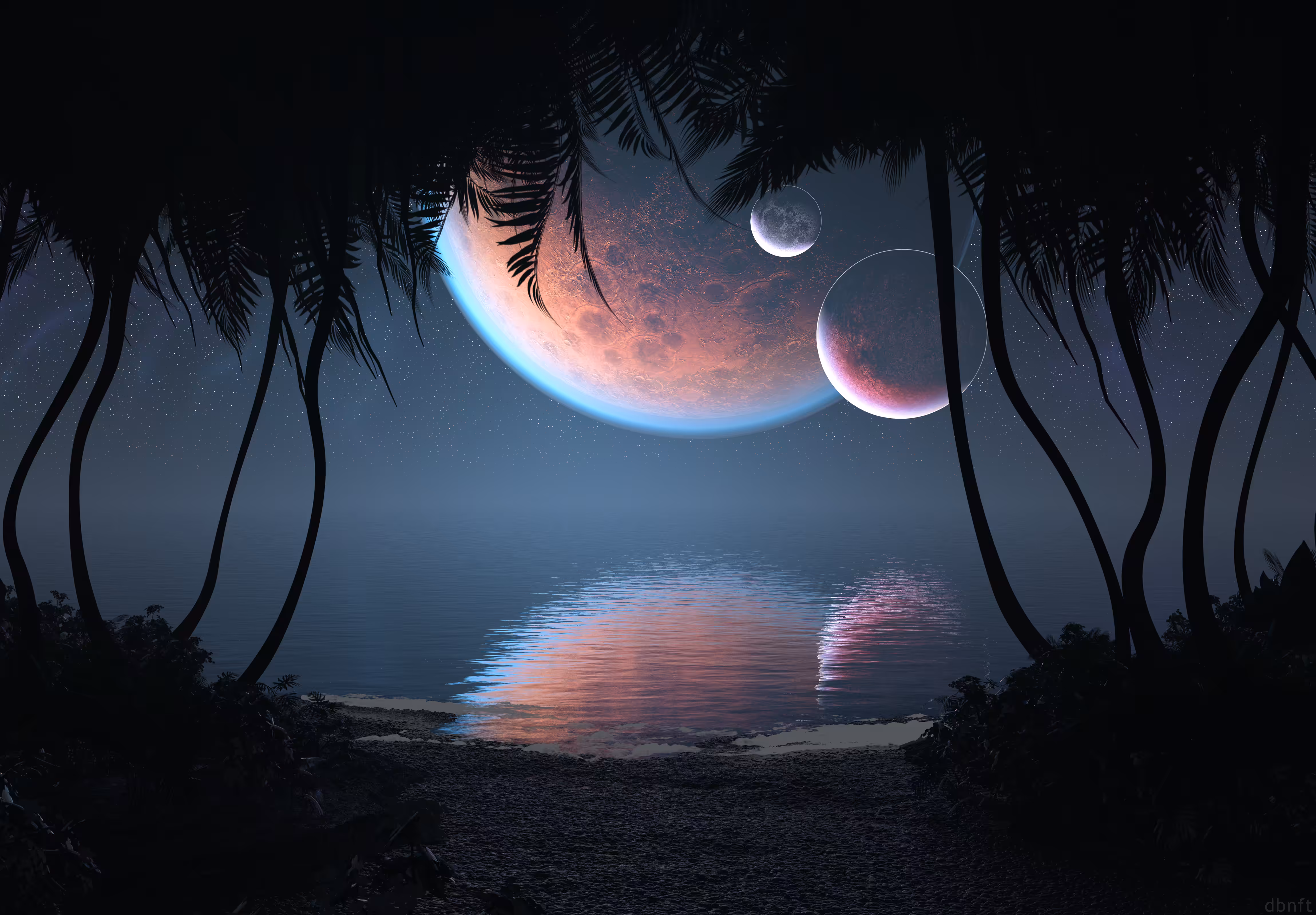 Three Moon Bay [Night] (2018)