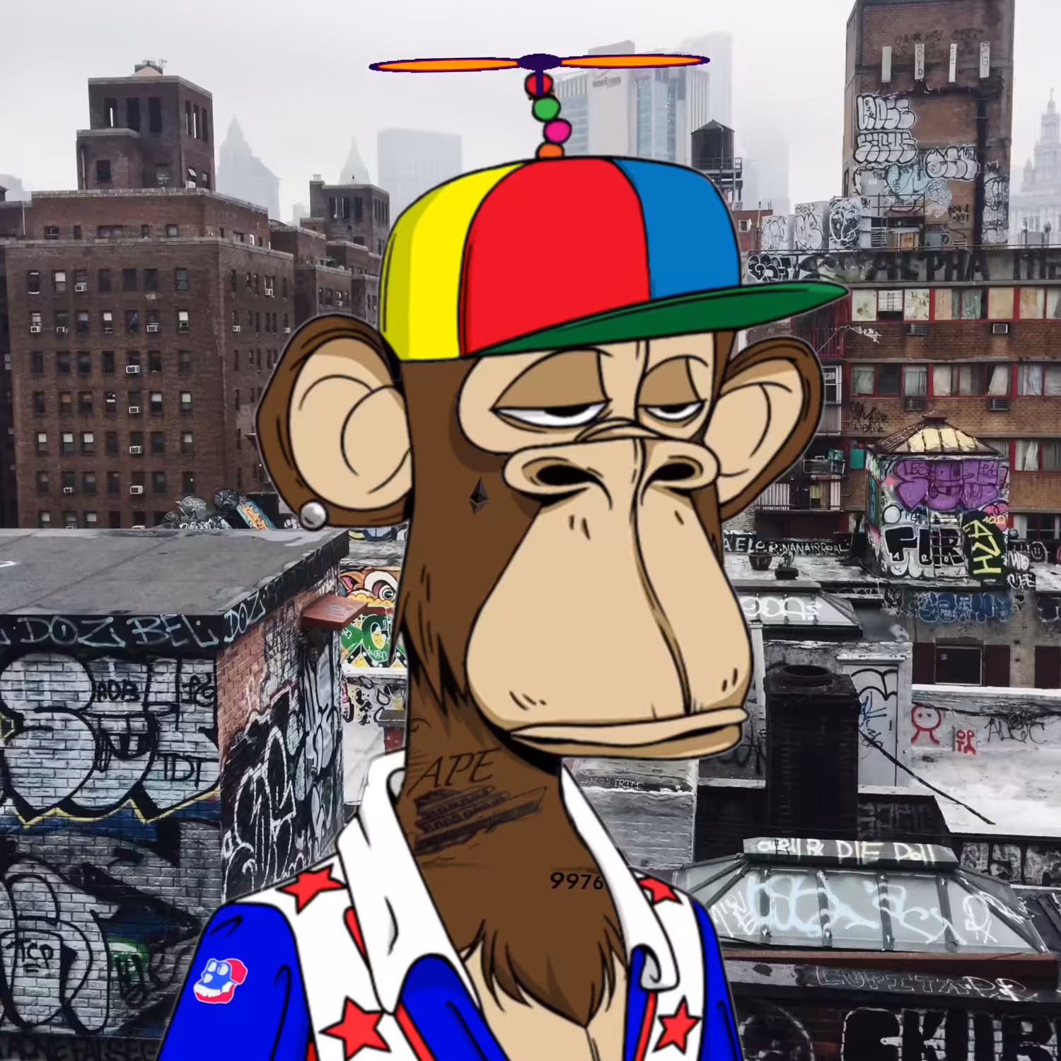 Bored Ape 9976 - Ascended by Kevin Genido