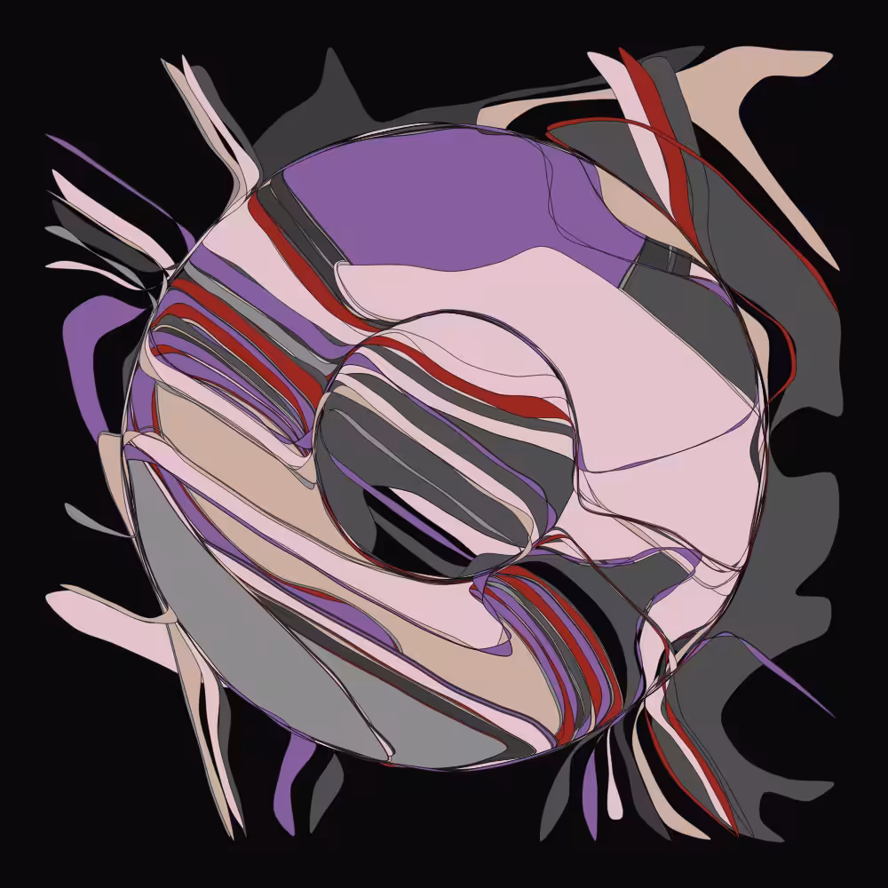 Geometric colorful shapes 3 #69
