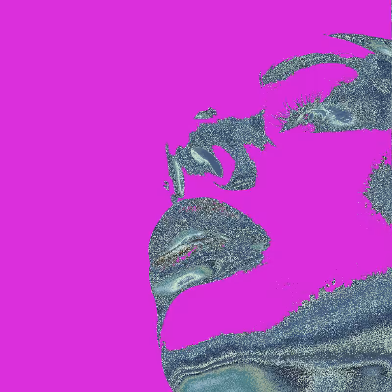 Analog Pixels: Faces #20