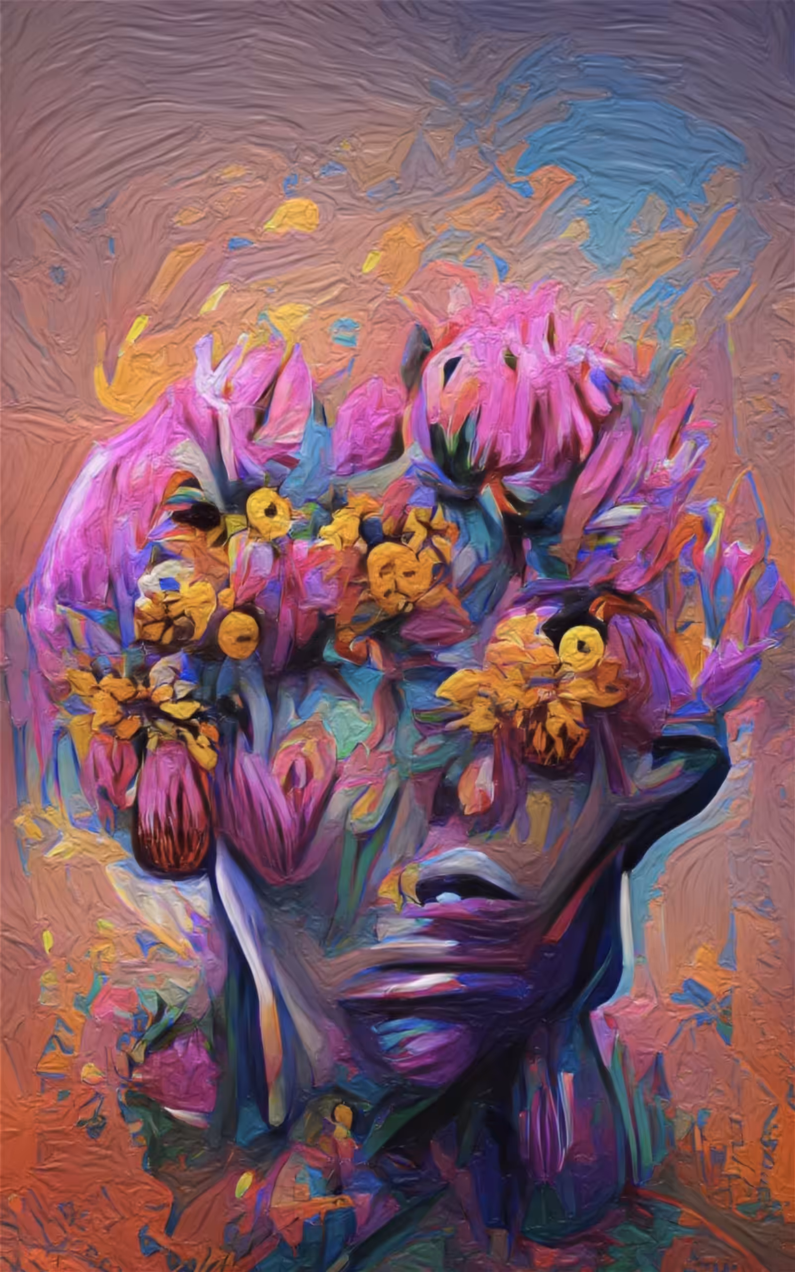 Flowers and People #7