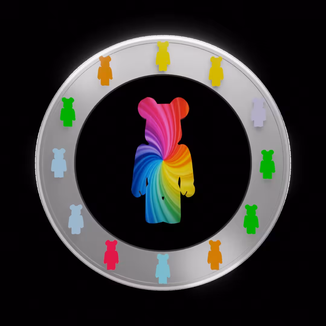 Rare Rainbow BreezerBear Coin