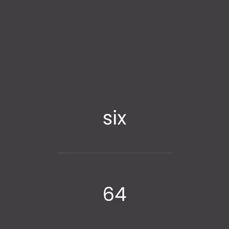 aoon - alphabetical order of numbers #64