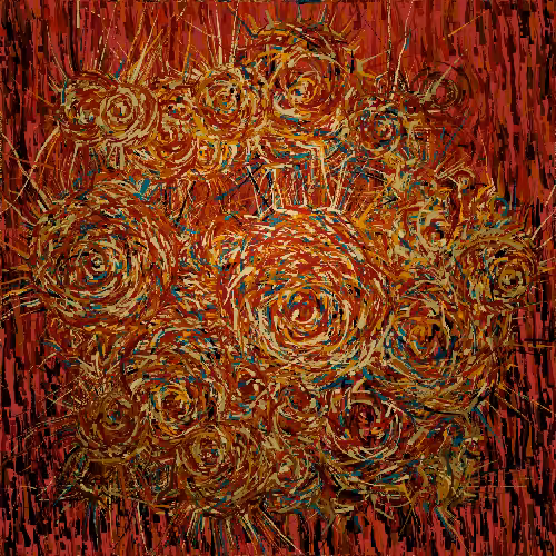 Polluted Sunflowers #52