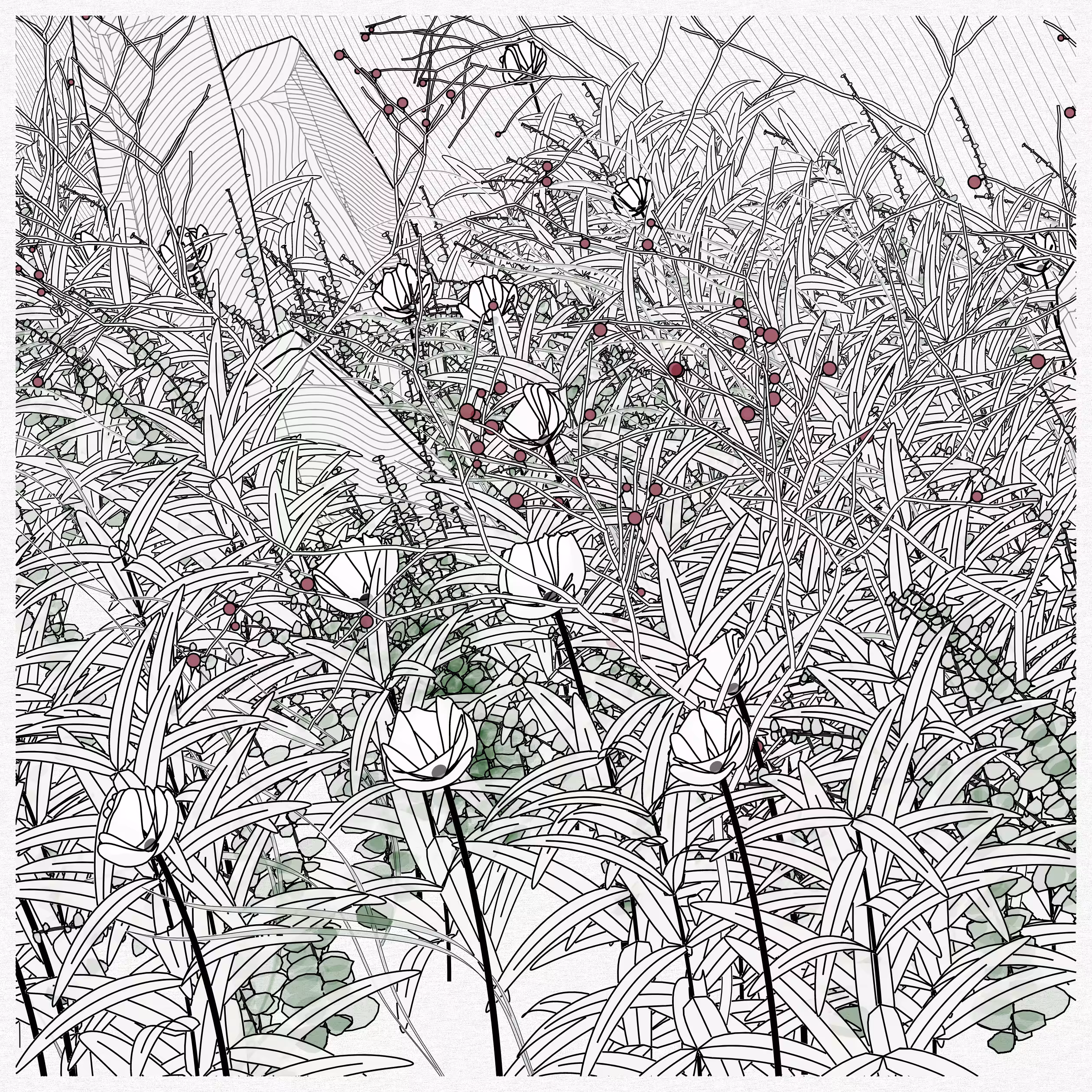Garden, Monoliths #6