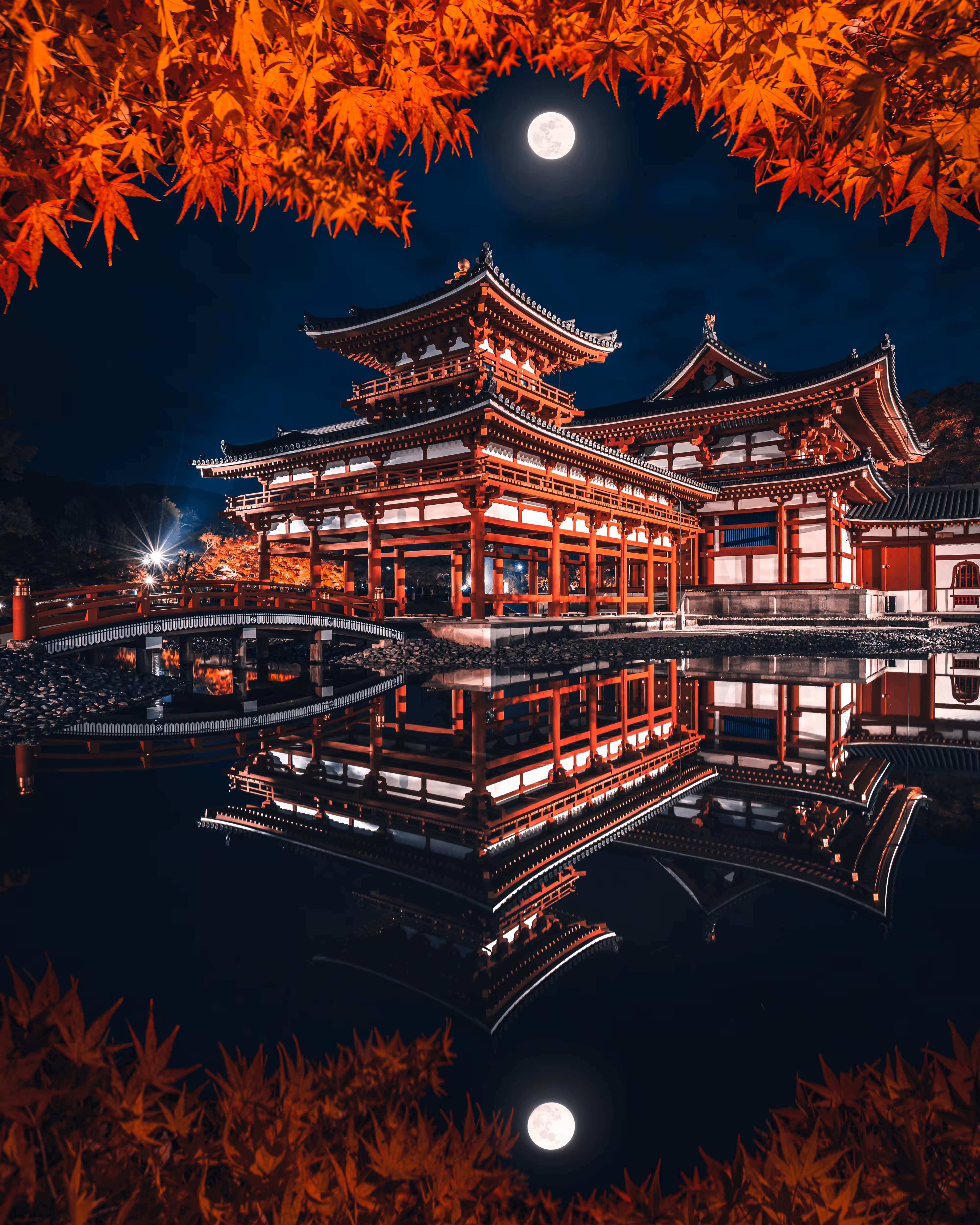 Byoudoin Hououdou / Reflection In Autumn