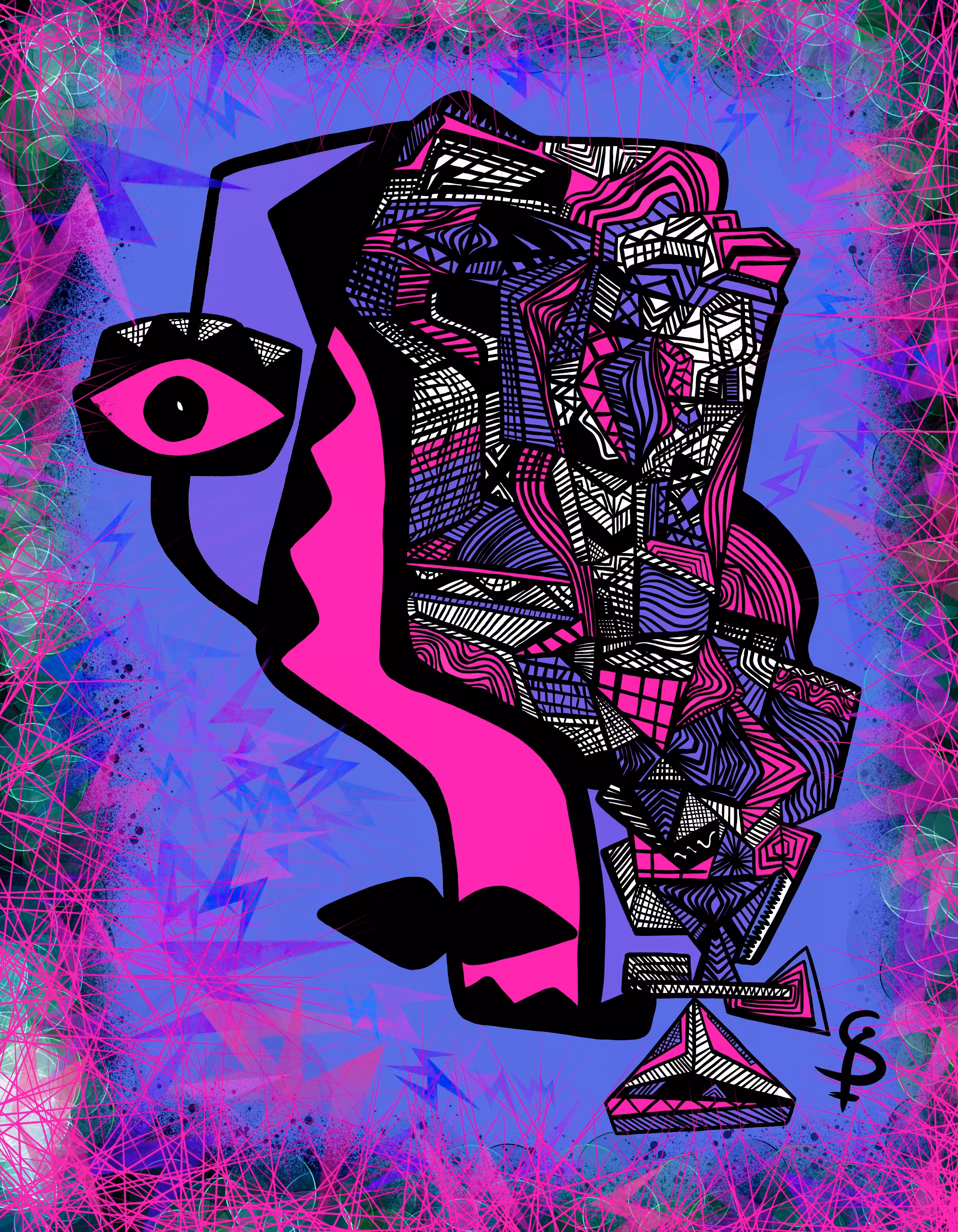 Overthinking ( self portrait#2)