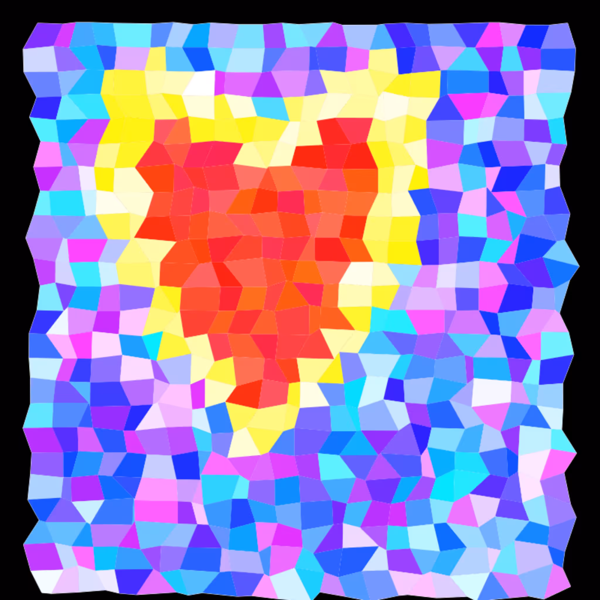 Heart mosaic #3
