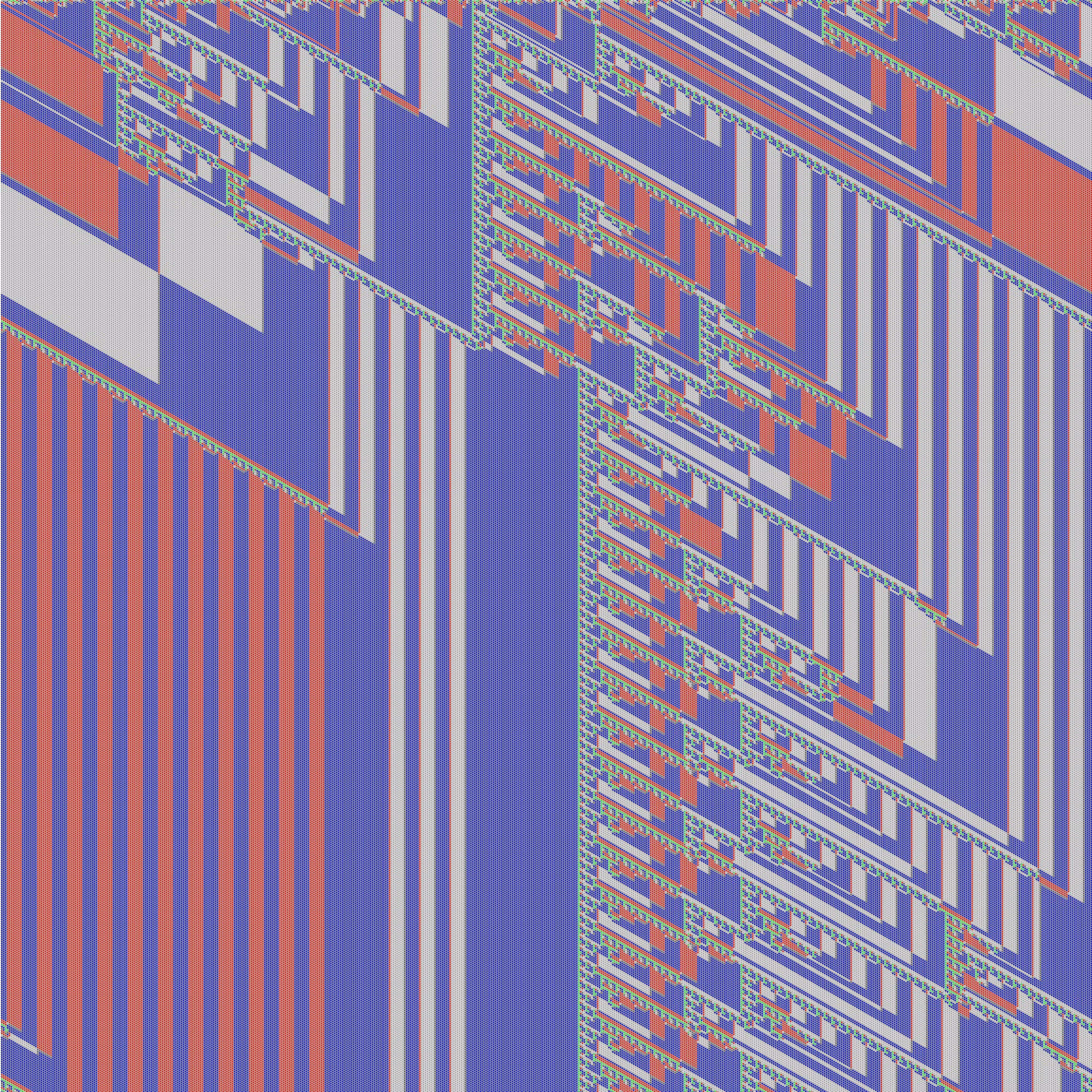 RGB CELLULAR AUTOMATON