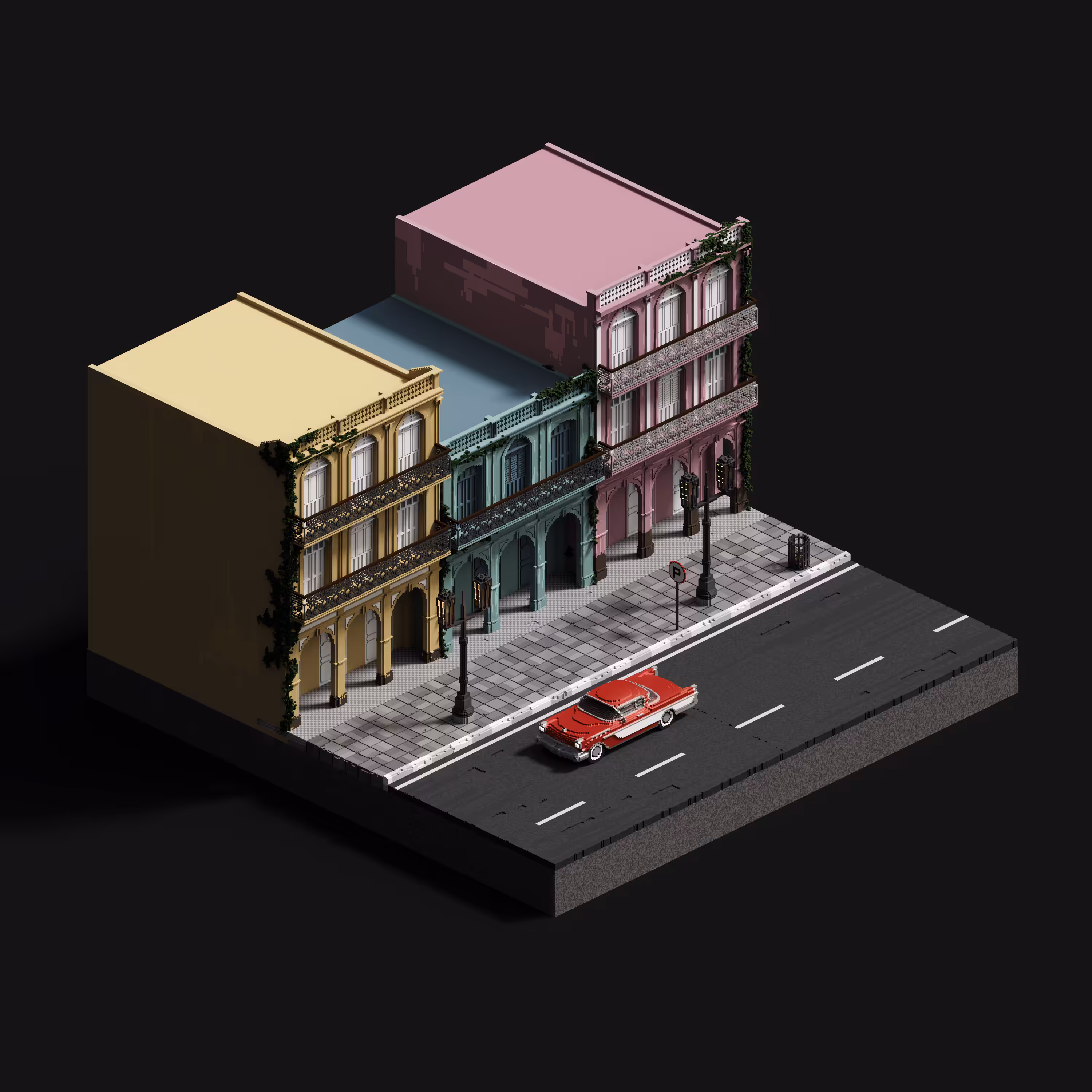 Cuban street