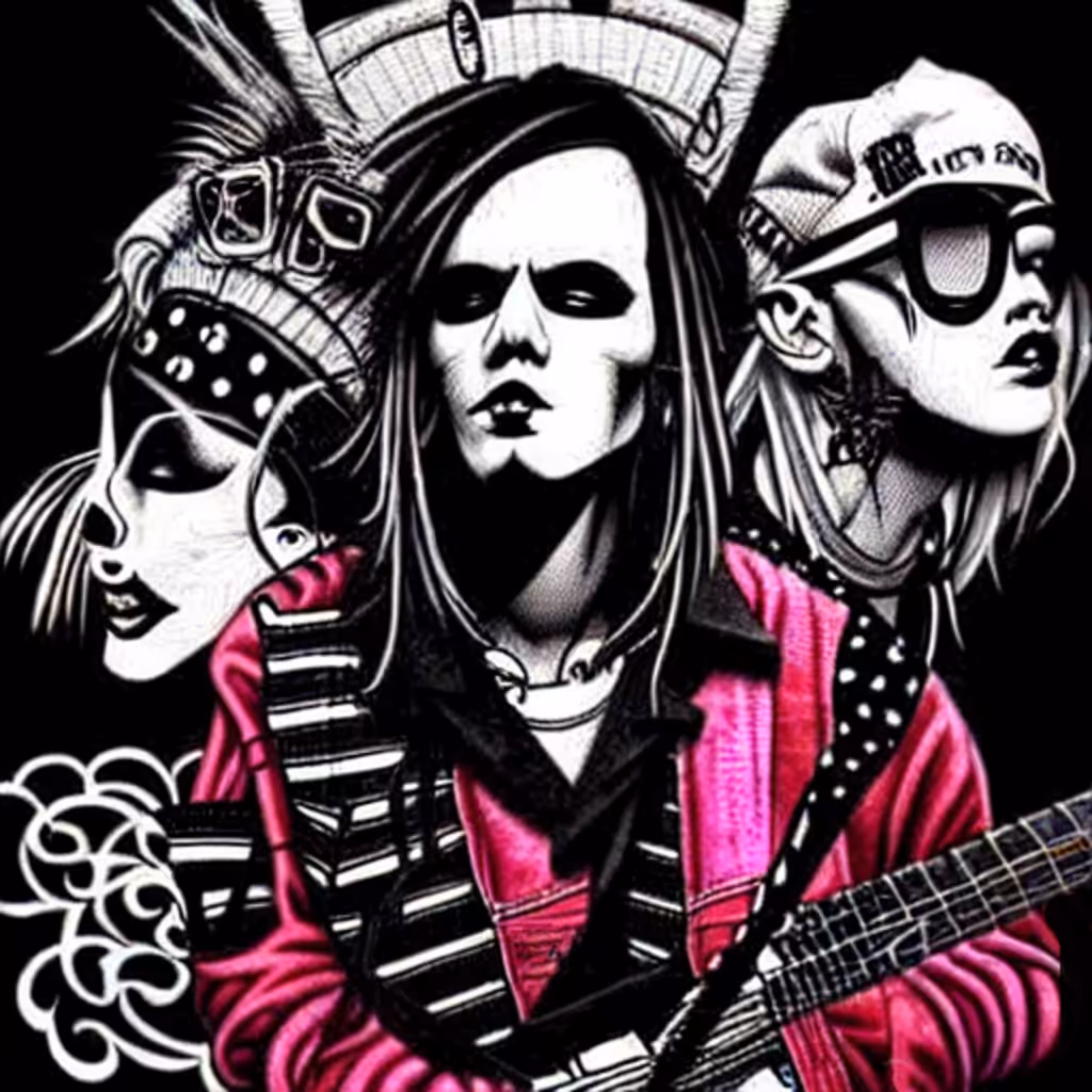 Crazy Punk Art #06
