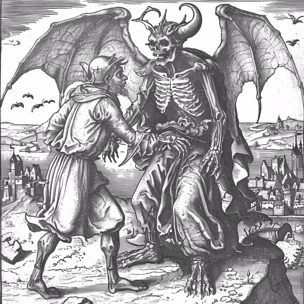 Medieval Mischief: Dialogue with Darkness