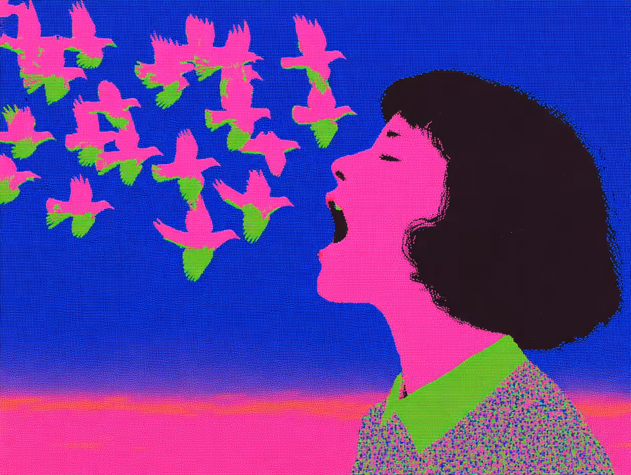 she sings like the birds