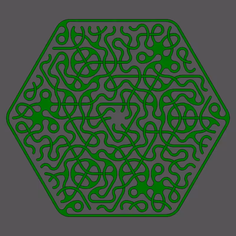Threefold Symmetry - Dark Variations #87