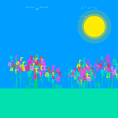 ASCII Tezos Garden #3