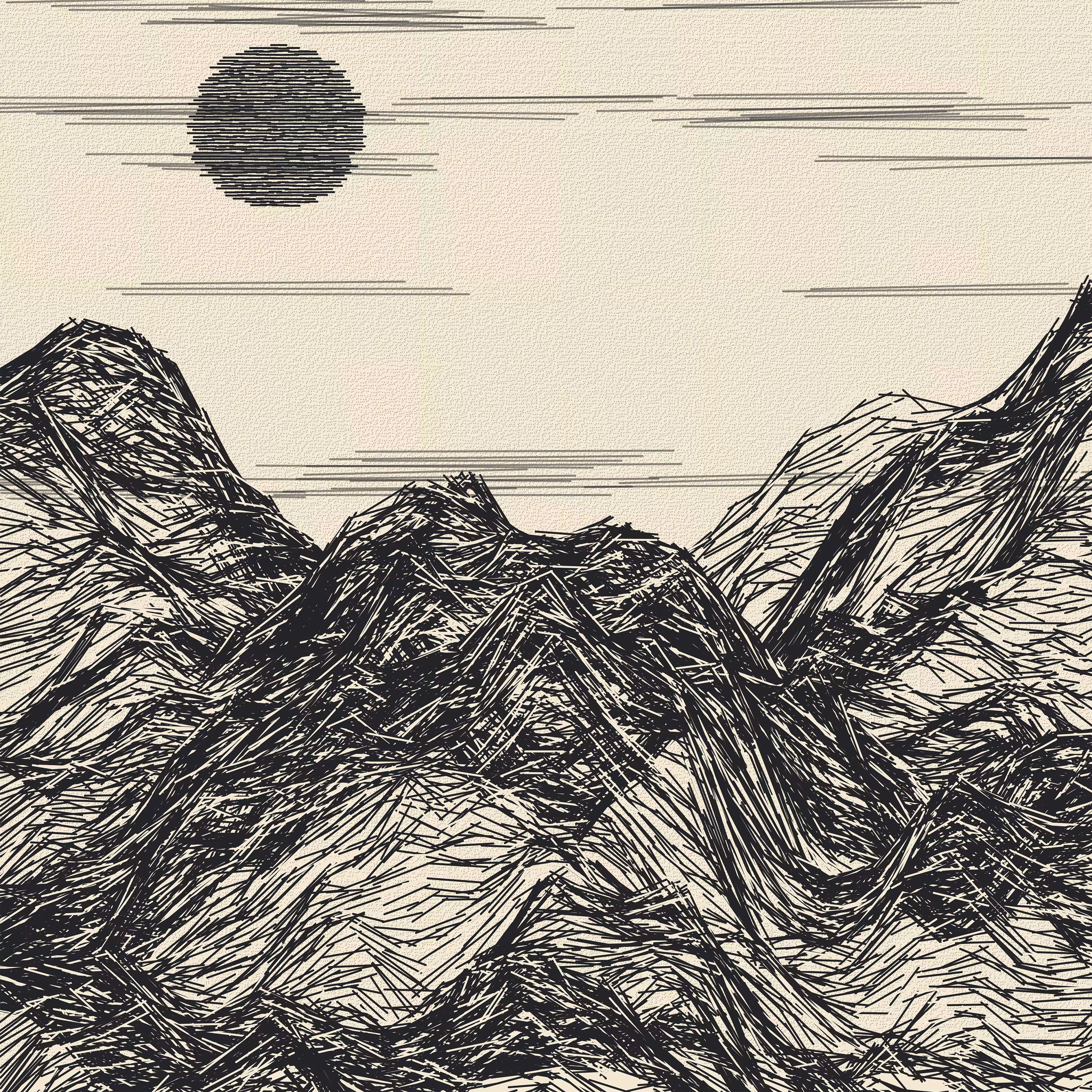 Mountain Sketch #10