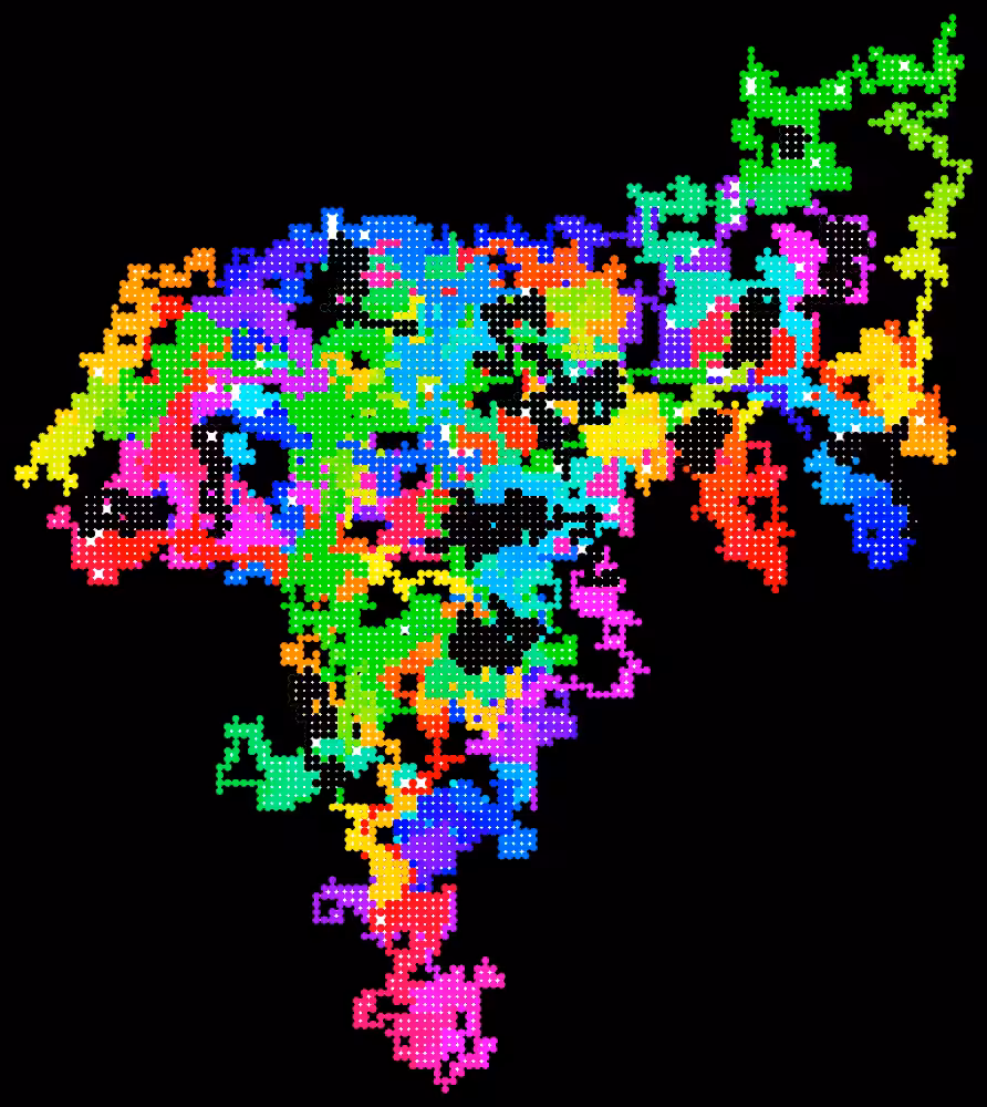 Gradient color map