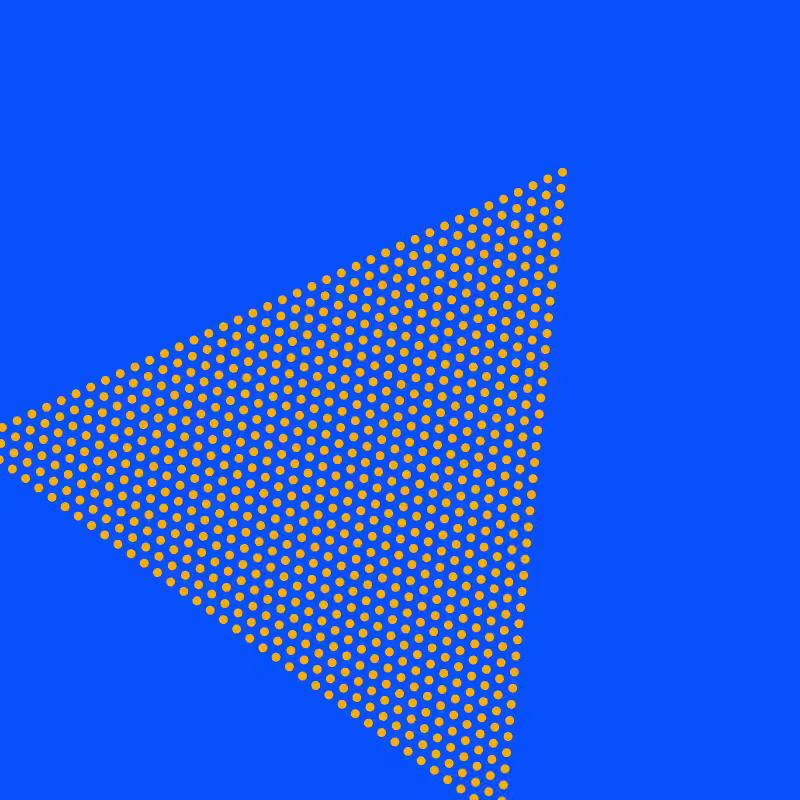 Triangle Color Study #63