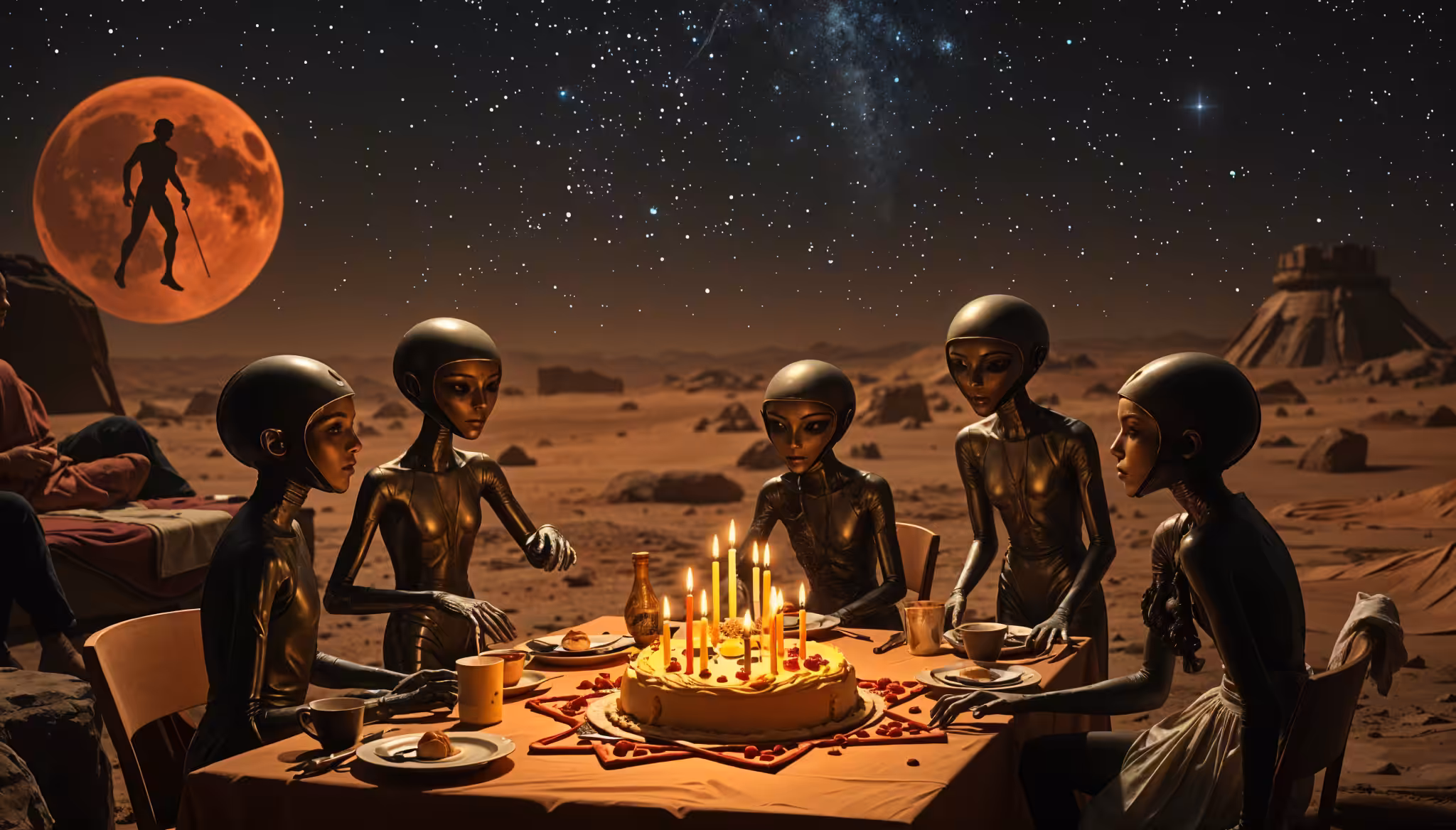 Martians Before Humans Found Them