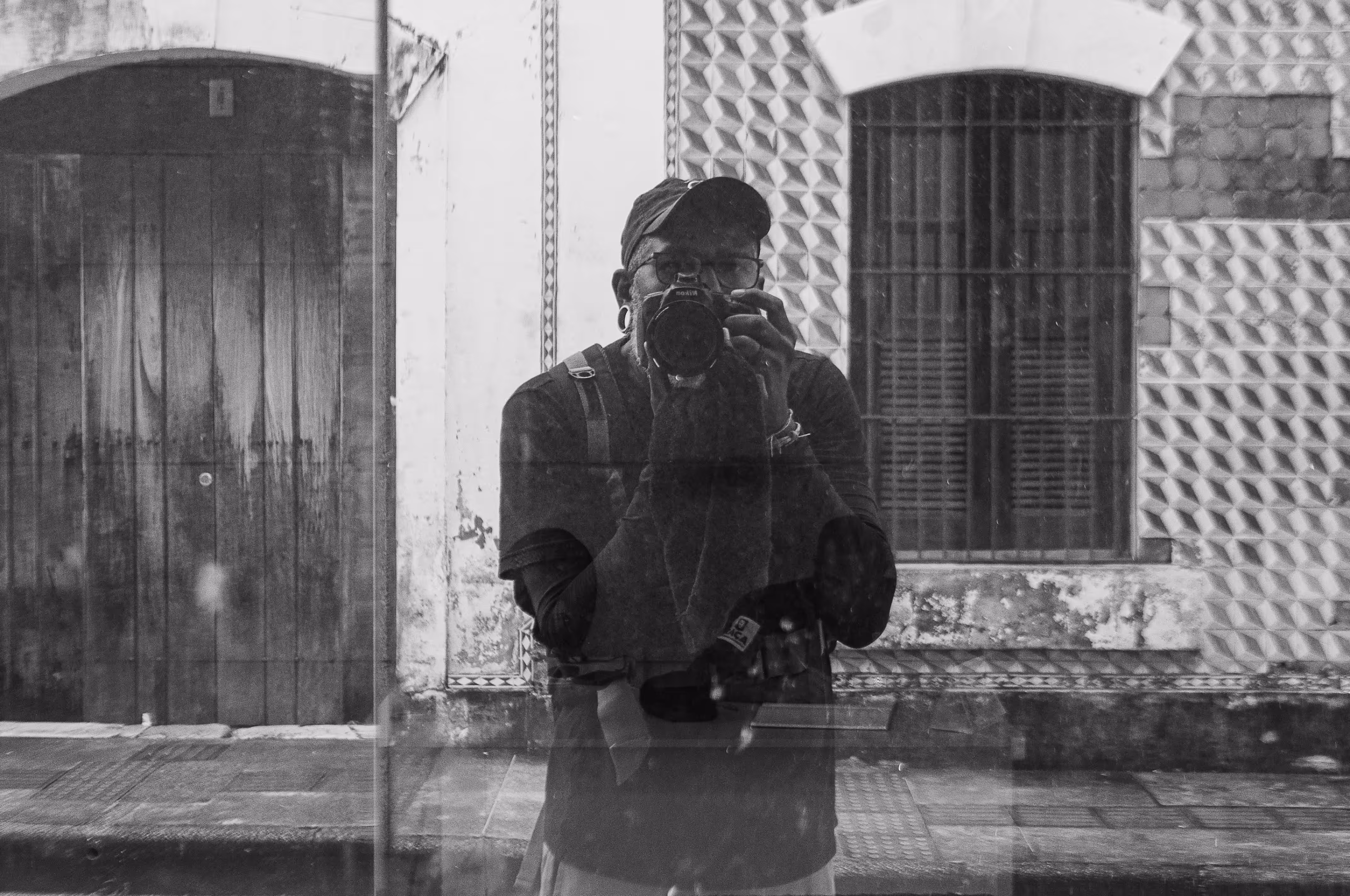 Be aware of who is behind the glass