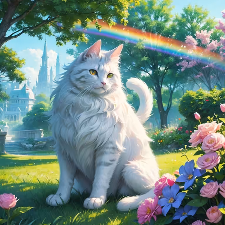  White cat