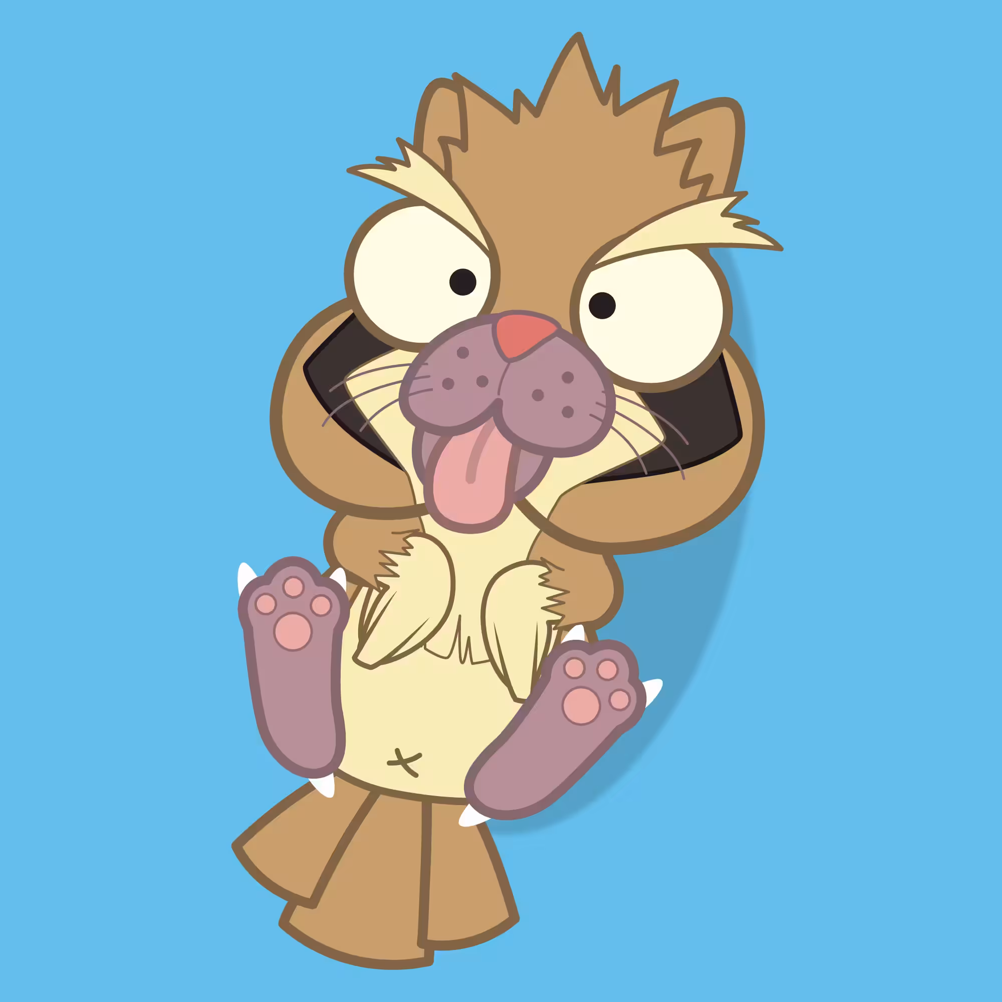 P016 --- Laying Derp Catgey ---