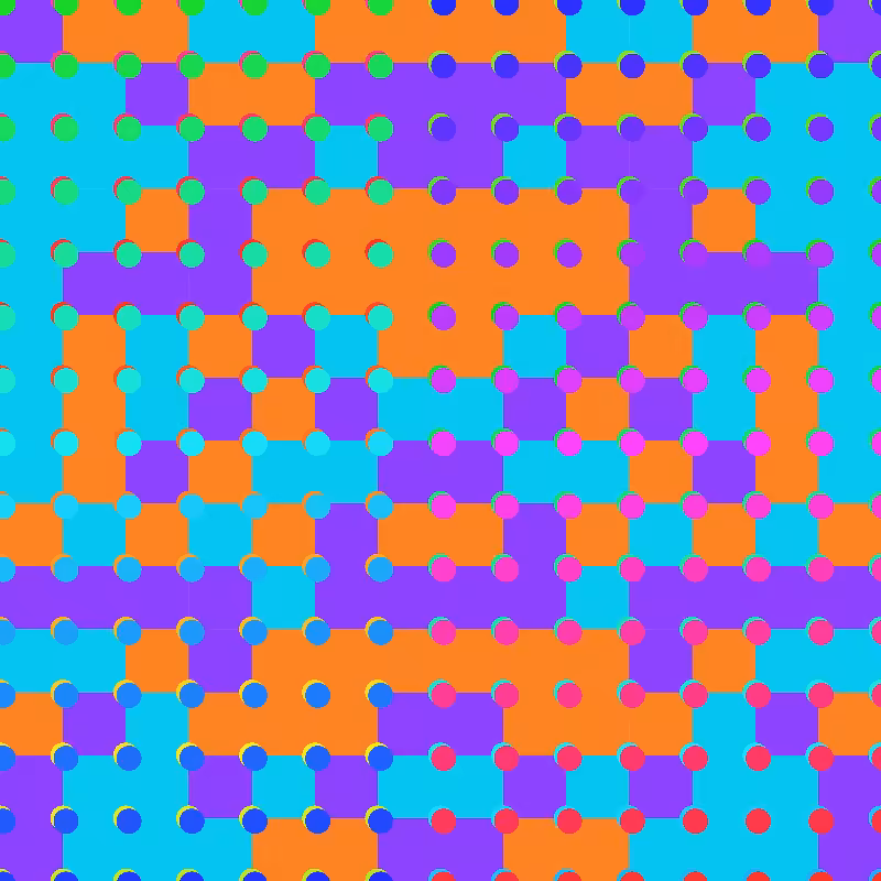Squares and dots #45
