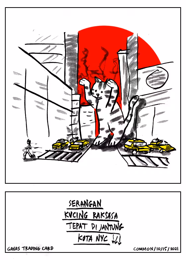 GANAS Trading Card