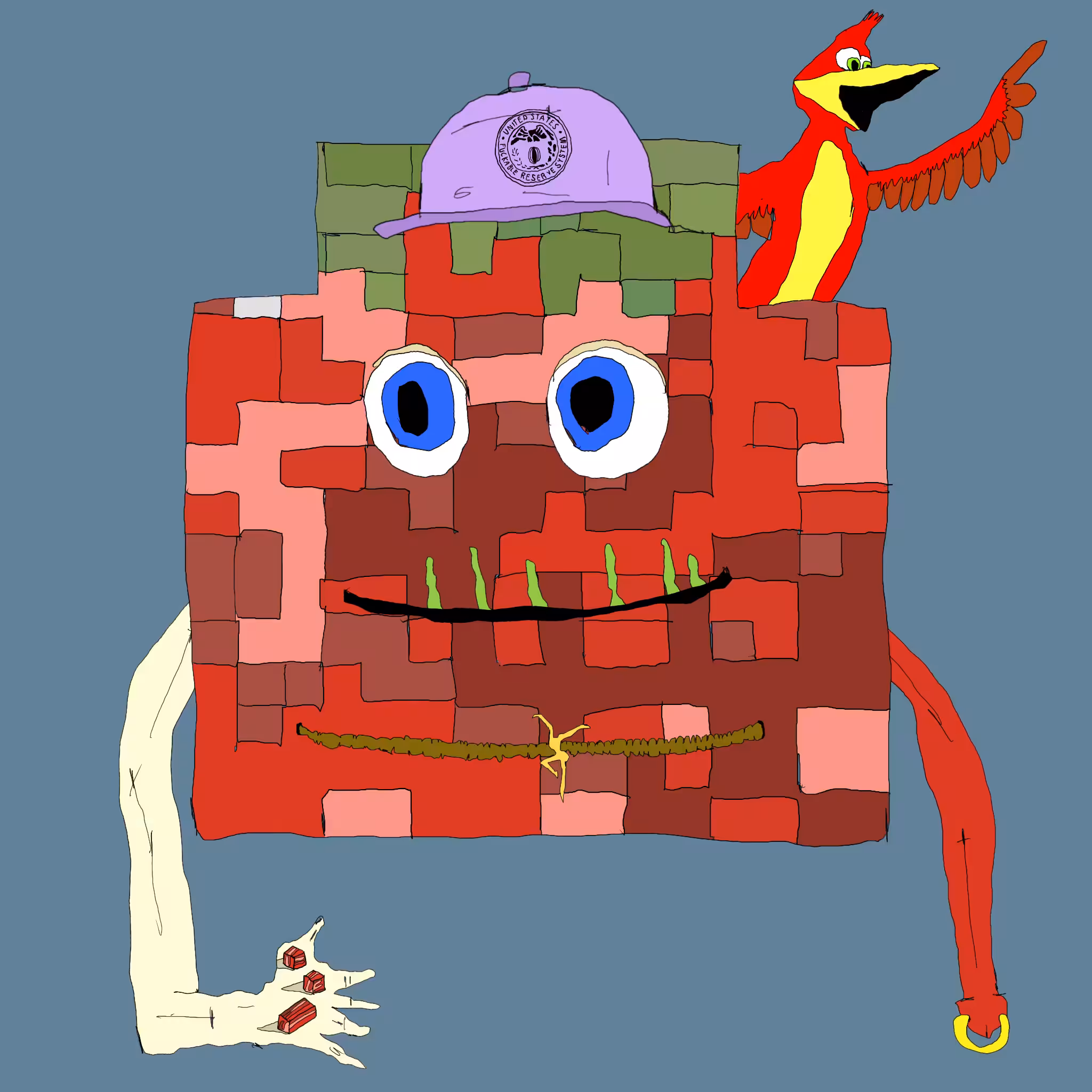 gristle buddeez worldwide: buddee #1750