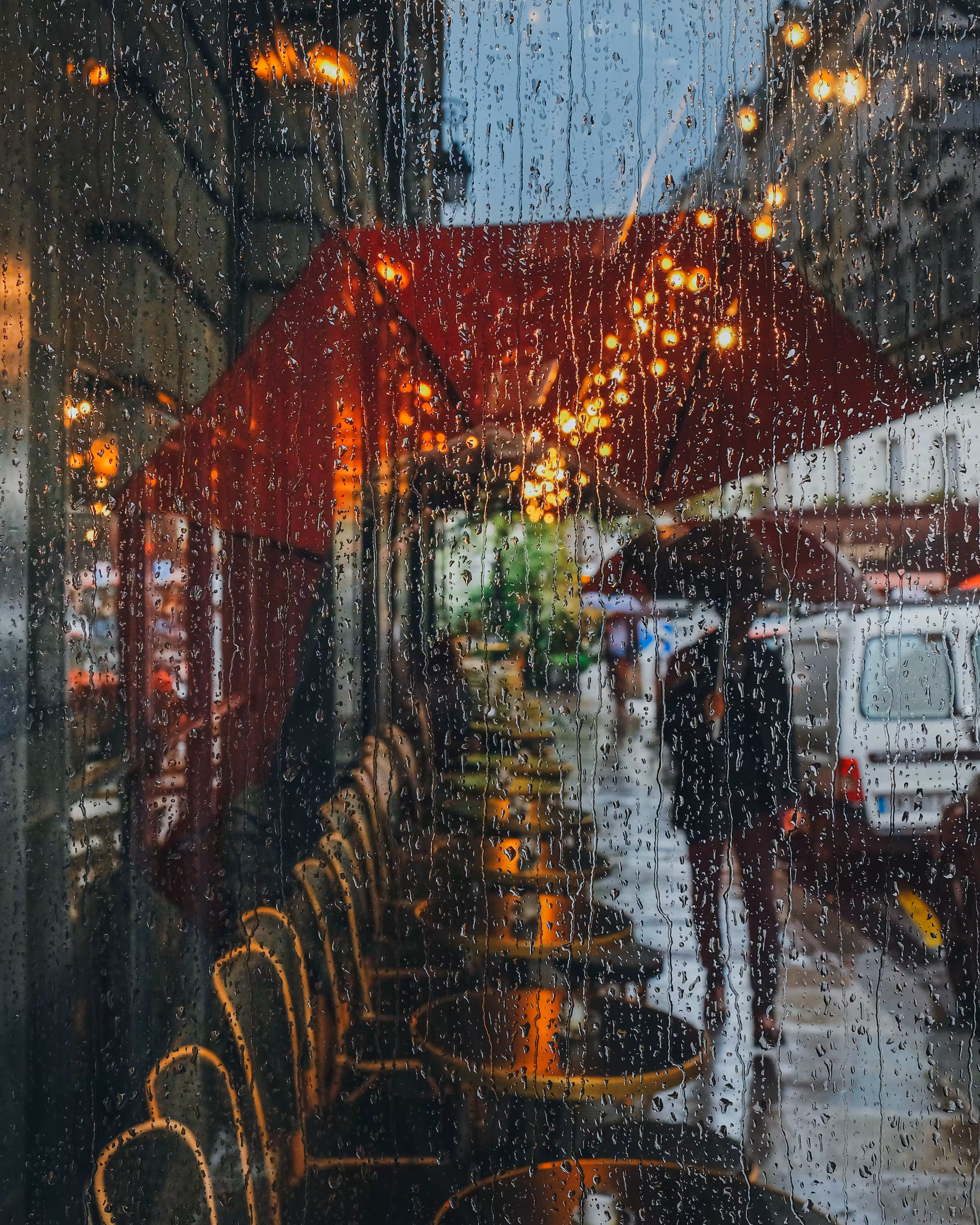 Two umbrellas