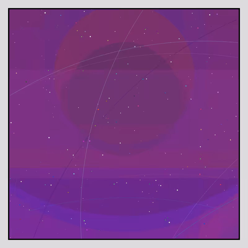 Color Field Starry B #212